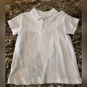 Kids White Polo Shirt - Short Sleeve School Top